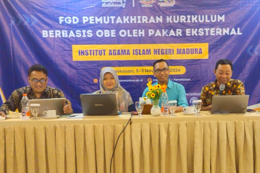 Pemutakhiran Kurikulum Berbasis OBE Prodi MPI IAIN Madura Bersama Pakar Eksternal